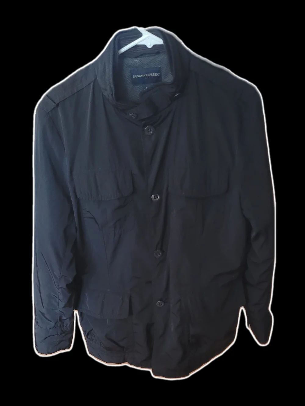 Banana Republic Men's Black Field Jacket